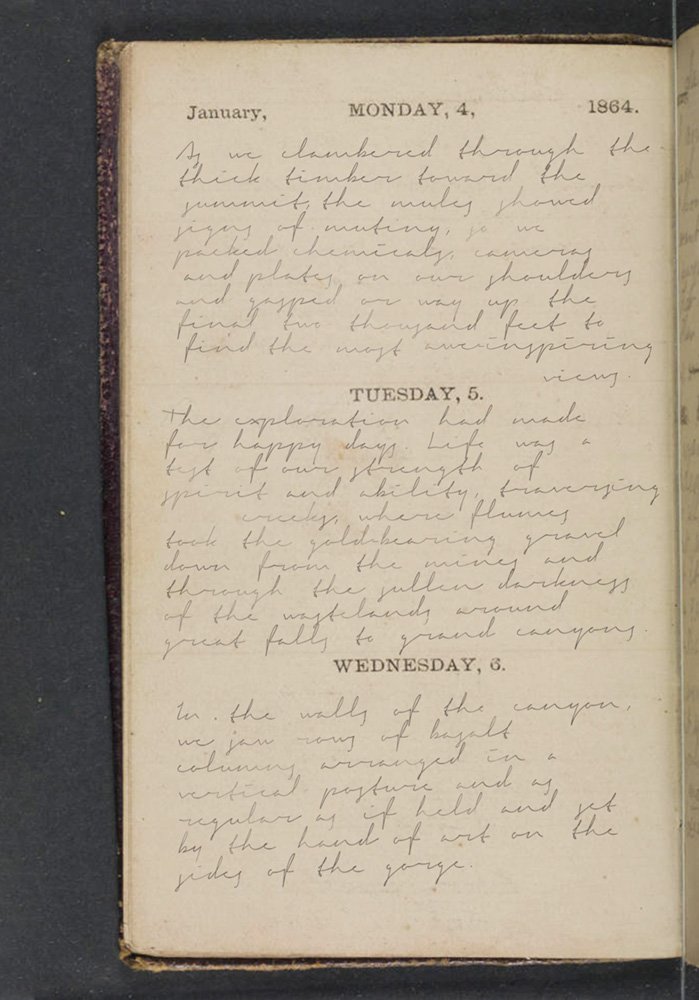 ~ Pocket Diary Owned by Arthur Morgan - 5 - January 1864.jpg